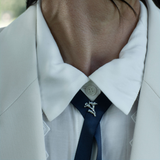 Forglemmigej pin sølv