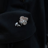 Forglemmigej pin sølv