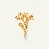 Forglemmigej pin forgyldt