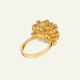 Dillblomst, Statement Ring Forgylt