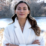 Persille halskæde med Vedhæng Sølv, justerbar kæde