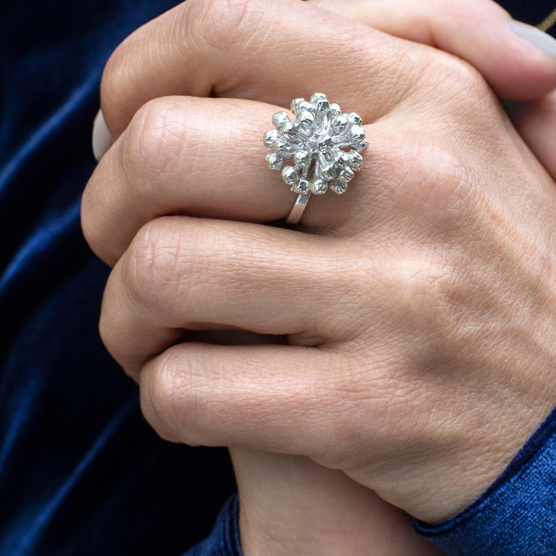 Dild Statement Ring Sølv