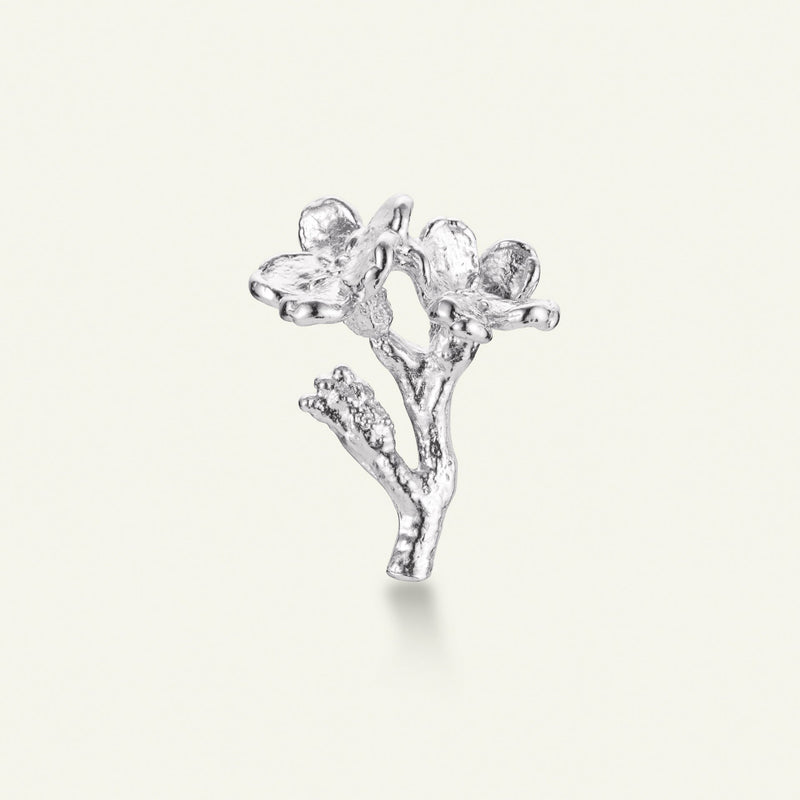 Forglemmigej pin sølv