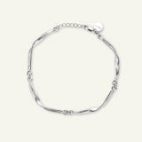 Græs Armbånd Sølv