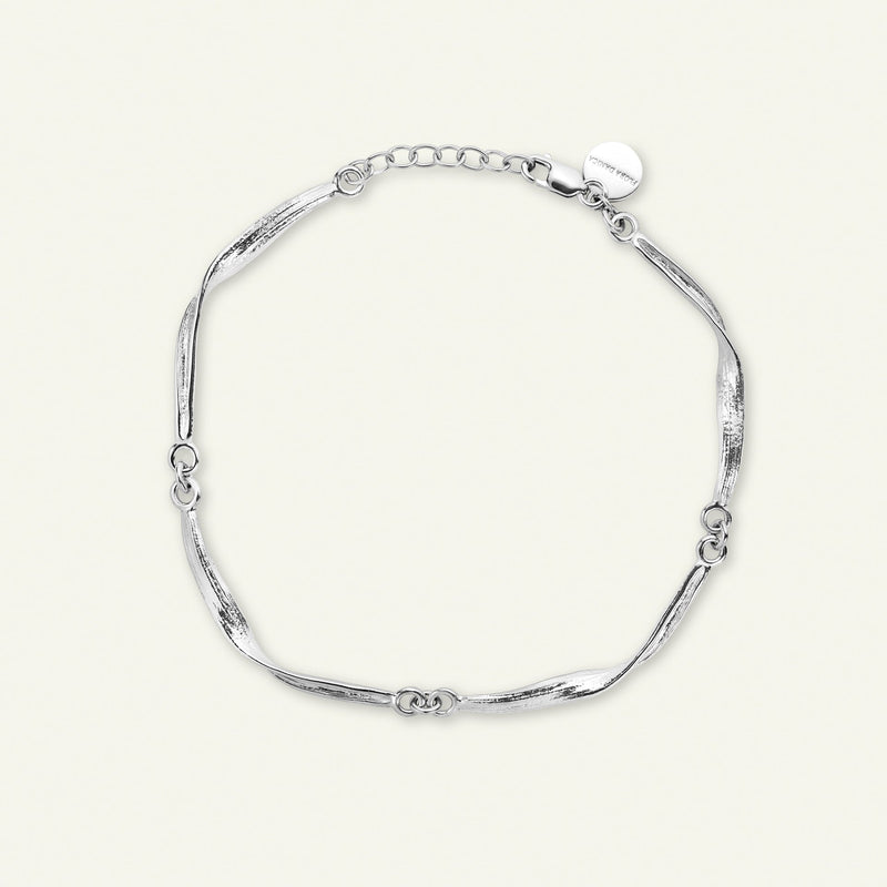 Græs Armbånd Sølv