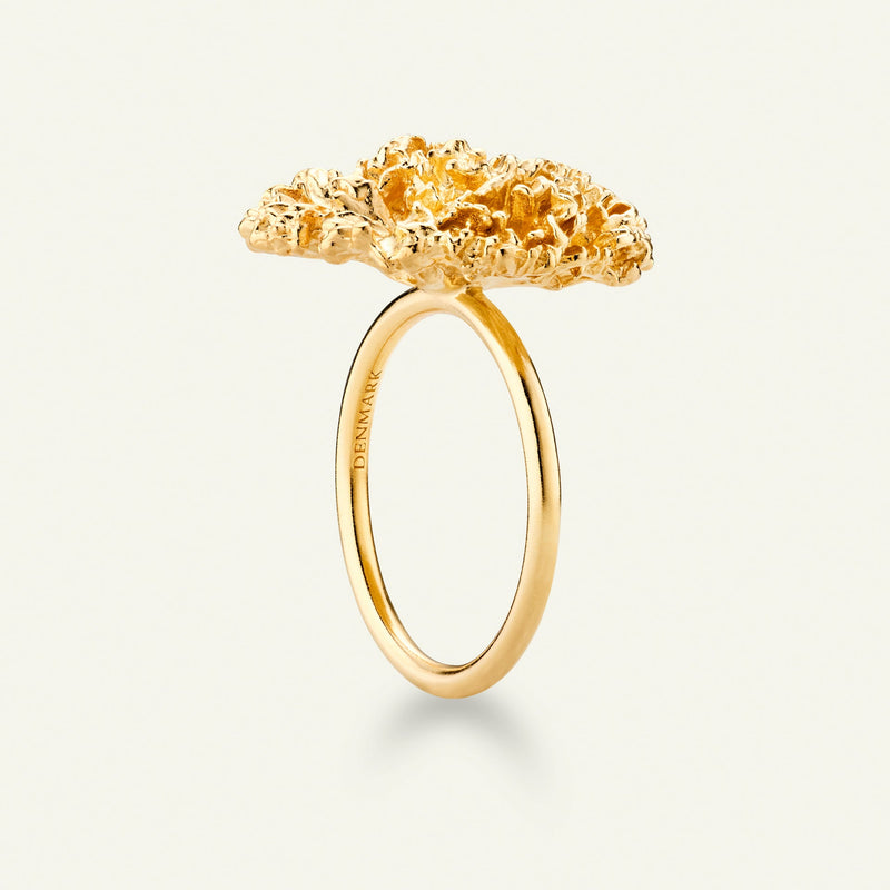 Persille Statement Ring Forgyldt
