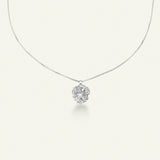 Persille halskæde med Vedhæng Sølv, justerbar kæde