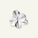 Firkløver Statement ring sølv