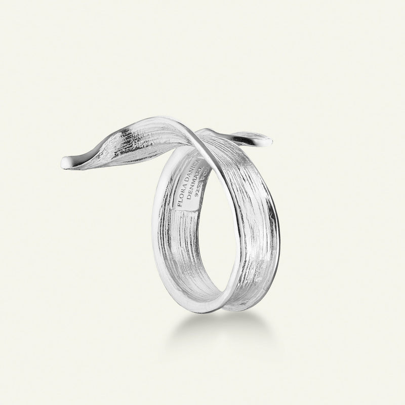 Græs Statement Ring Sølv